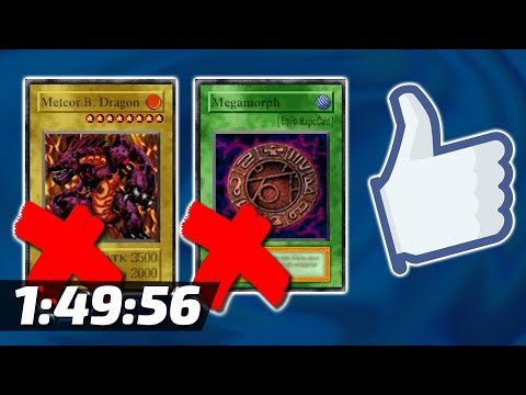 KEIN MEGAMORPH, KEIN PROBLEM • 1:49:56 • Yu-Gi-Oh! Forbidden Memories 15-card Speedrun