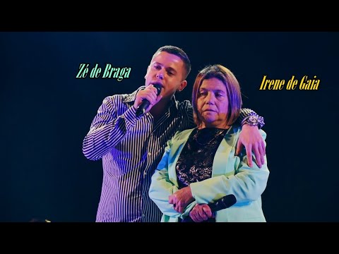 Desgarrada Irene de Gaia e Zé de Braga, um fantástico momento, que alegrou o São João de Braga