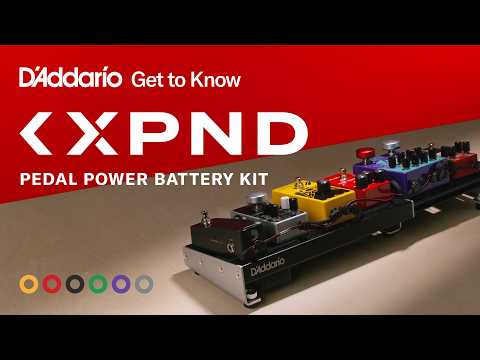 XPND Pedal Power Battery Kit Product Guide | D'Addario