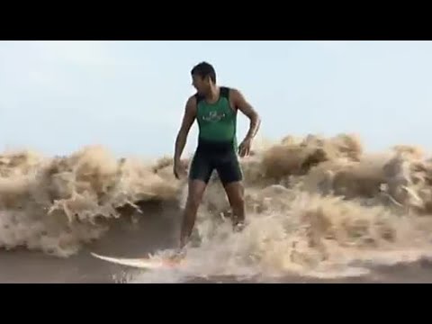 Surfing The World's Longest Wave! - Equator - BBC