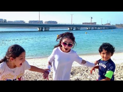 إجازة سعيدة في البحر!!  Fun Day on Beach