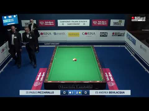 Picchirallo Paolo VS Bevilacqua Andrea Angelo - Campionati Italiani 2018/2019