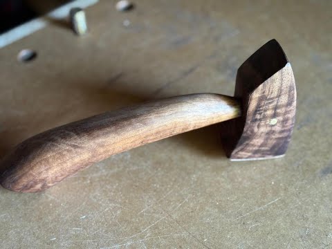 Making a woodworking assembly mallet