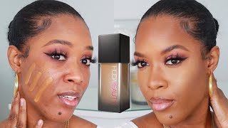 NEW HUDA BEAUTY #FAUXFILTER LUMINOUS MATTE FOUNDATION REVIEW + WEAR TEST!