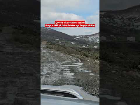 Rruga e 1938 e Italisë, Kam Qafë Prush, që lidh 6 fshatra nga Tropoja në Has