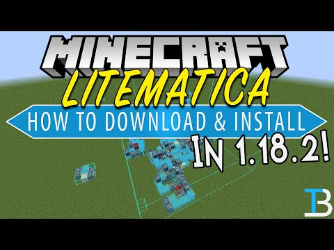 How To Download & Install Litematica in Minecraft 1.18.2