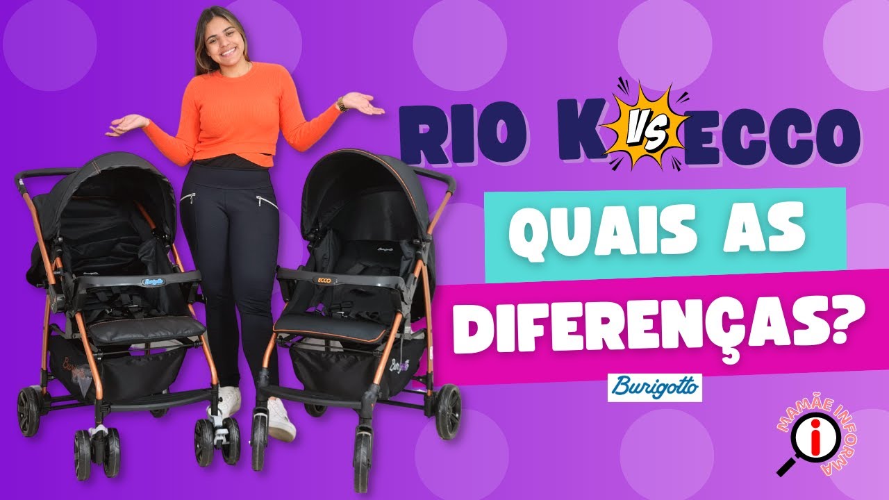 RIO K ou ECCO - Quais são as DIFERENÇAS?