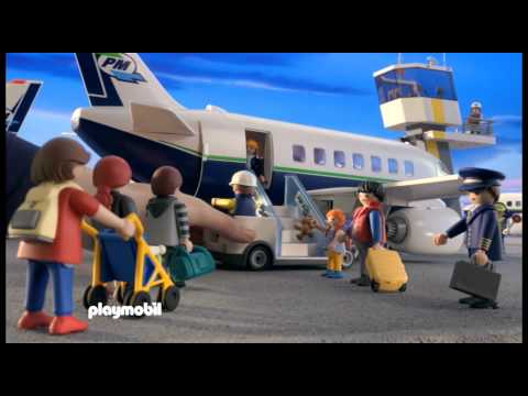 PLAYMOBIL Avion et tour de contrôle (Français)