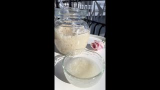 Homemade sweet fermented rice wine 🍶 3 ingredients: sweet rice, yeast, and water