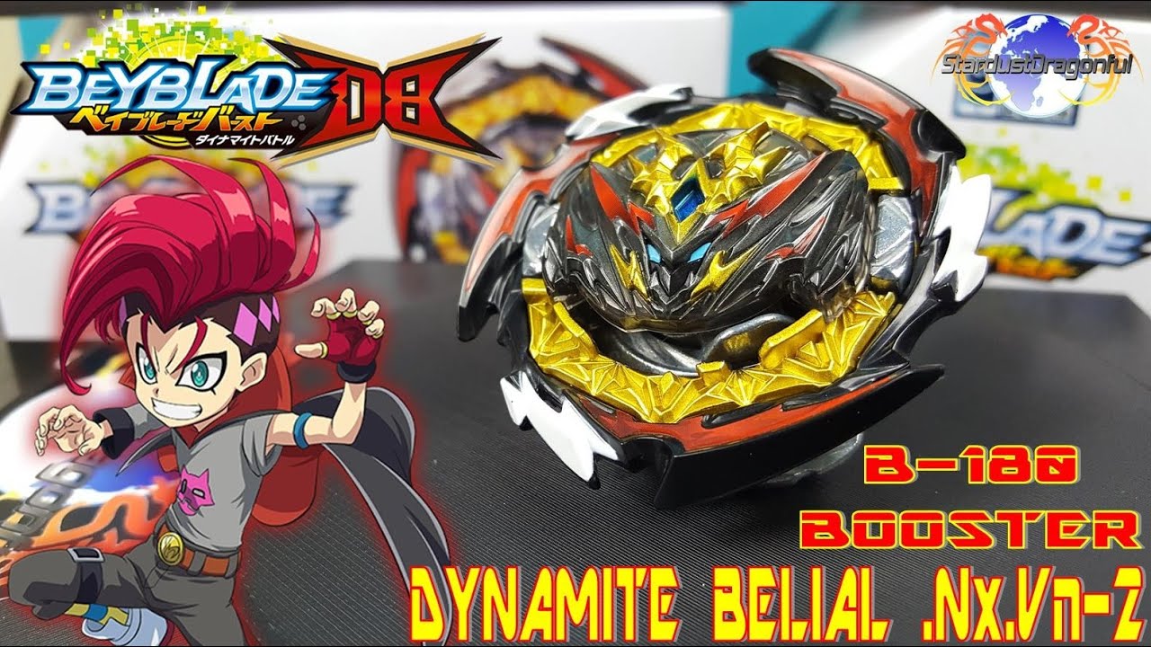 B-180 DYNAMITE BELIAL .Nx.Vn-2 BEYBLADE BURST DYNAMITE BATTLE UNBOXING, REVIEW AND TEST! FRANCE