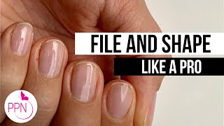 How to File and Shape Your Own Natural Nails