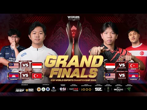 MLBB | INDONESIA vs TURKIYE  - PLAYOFF 3rd Place Match | IESF WEC25 | DAY 5