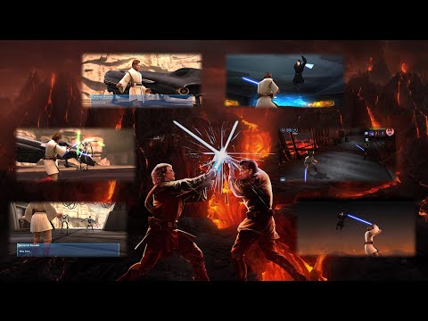 Jedi Master Kenobi Tier 1-6 Cut scene with movie voice dubbed