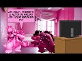Dark Raspberry Bowser Throws The Tv Remote And Breaks The Tv Grounded