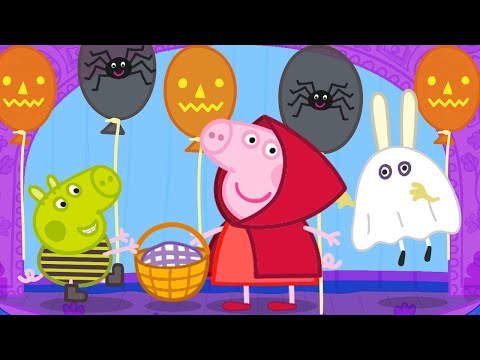 Peppa verkleidet sich als Rotkäppchen für Halloween ❤️ Cartoons für Kinder 🎃 Peppa Wutz Neue Folgen