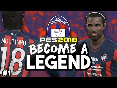 BECOME A LEGEND! #1 |PES 2018! | "OFF WE GO AGAIN!"