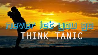 THINK_TANIC - Never let you go (lyric video)