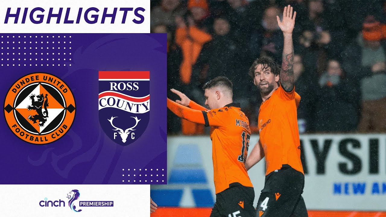 Dundee United vs Ross County highlights