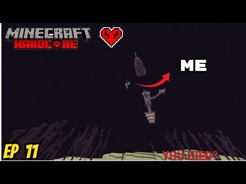 How I almost died in My Minecraft Hardcore world?