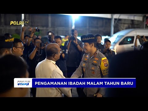 POLDA BALI PASTIKAN KEAMANAN IBADAH MALAM TAHUN BARU DI SELURUH GEREJA