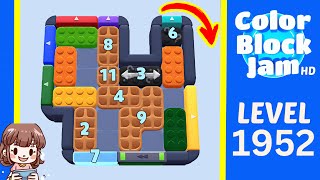 Solution du Niveau 1952 de Color Block Jam