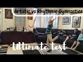 Artistic Vs Rhythmic Gymnasts Skills Challenge