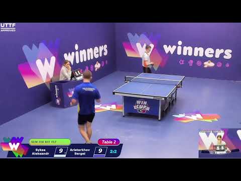 WINners CUP table 2  16.11 Syksa Aleksandr - Aristarkhov Sergei  22:30