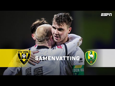 🔰 JARI VLAK met een AANNAME van WERELDKLASSE ⭐️ | Samenvatting VVV-Venlo - ADO Den Haag