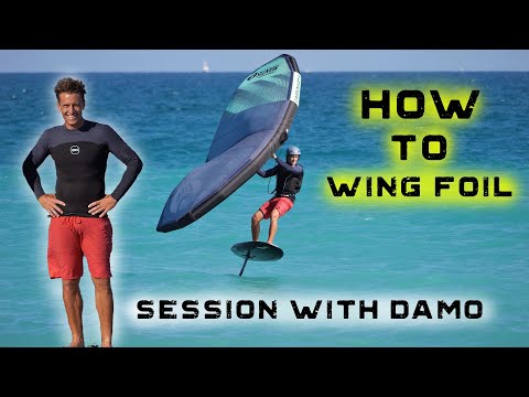 Video thumbnail: How to Wing Foil | Session with Damo
