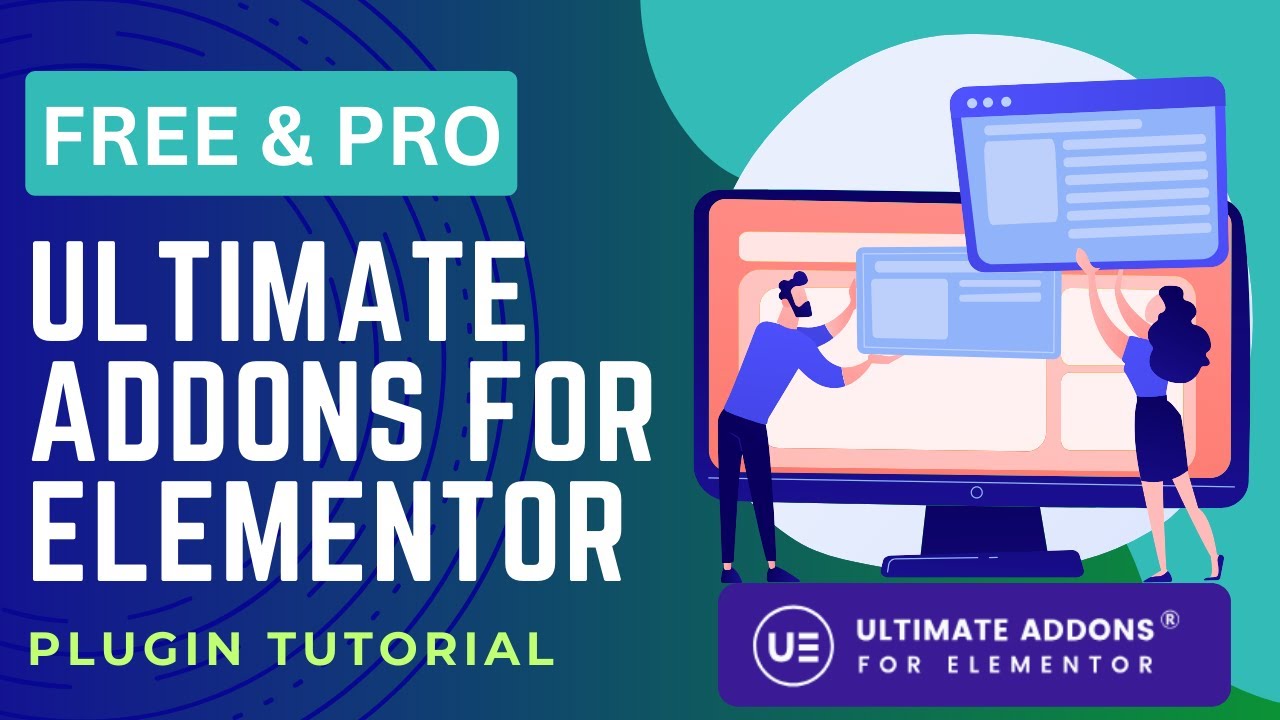 Free & Pro Ultimate Addons for Elementor Plugin Tutorial | Elementor Addon Plugin
