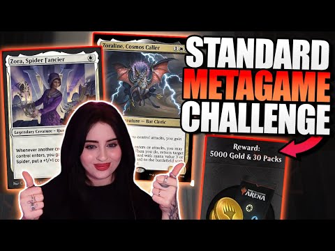 Winning the Metagame Challenge with the BEST Off Meta Deck?!🦇 | Standard MTG Arena