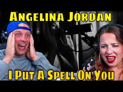 First Time Hearing Angelina Jordan - I Put A Spell On You | THE WOLF HUNTERZ REACTIONS