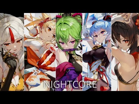 Best Nightcore Gaming Mix For Playing (Genshin Impact) 2023