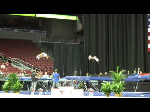 Ivanna Antezana, Deana Parris - Synchro Finals - 2014 USA Gymnastics Championships