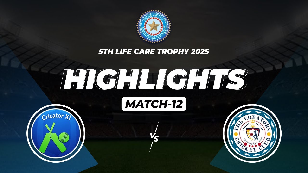 Cricator XI VS Creators CC