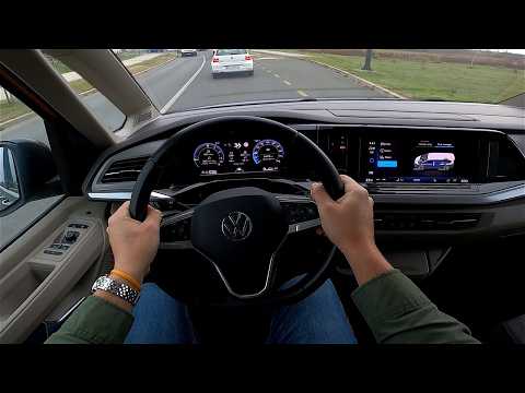 2025 Volkswagen MULTIVAN eHybrid [1.5 TSI 4Motion, 245 HP] POV Test drive | Full-in depth review