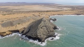 preview picture of video 'Cabo de la Vela Part 2: Pilón de Azúcar (Sugar Pilon) Drone'