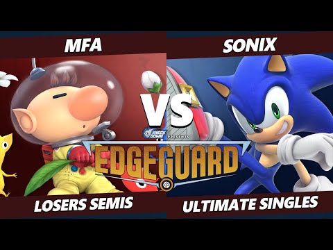 Edgeguard Losers Semis - MFA (Olimar) Vs. Sonix (Sonic) SSBU Ultimate Tournament