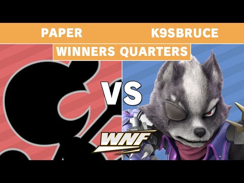 WNF 2.7 Paper (Mr Game and Watch) vs K9sbruce (Wolf) - Winners Quarters - Smash Ultimate