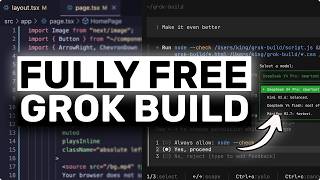Grok Build + FULLY Free Unlimited APIs: This is THE EASIEST WAY to USE GROK BUILD CLI for 100% FREE!