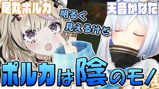 【切り抜き】かなポルがマイクラで見せた面白絡みを両視点からギュ～っとまとめてみた！【尾丸ポルカ/天音かなた】#ホロライブ