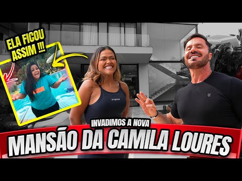 INVADIMOS A NOVA MANSÃO DA CAMILA LOURES - NOVO PROJETO COM CARIANI