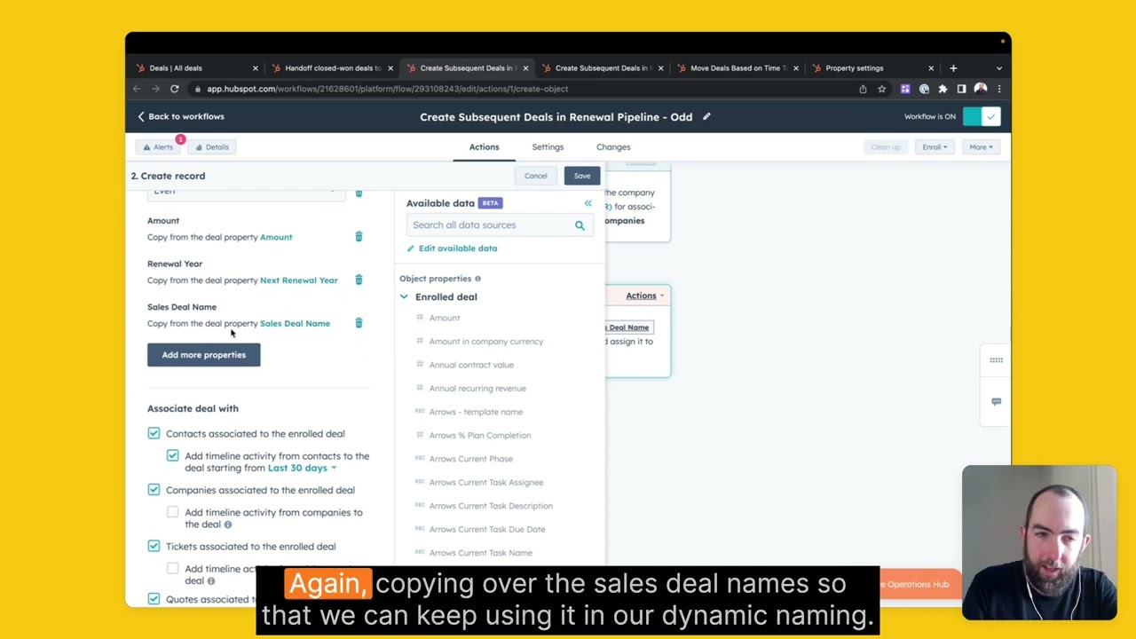 How to Configure HubSpot to Manage Customer Renewals - YouTube