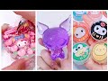 Cute Sanrio Crafts Diy ideas💜How to make Kuromi toys at home💙kawaii Unboxing  #cindyasmr