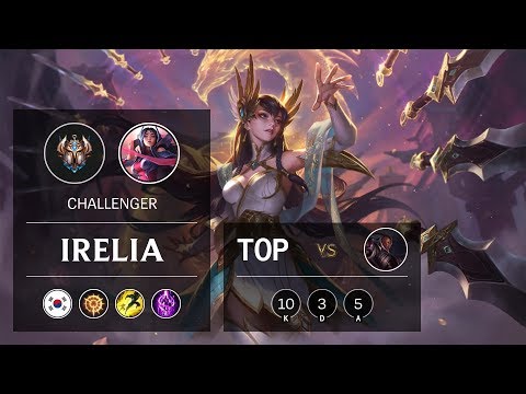 Irelia Top vs Lucian - KR Challenger Patch 9.20