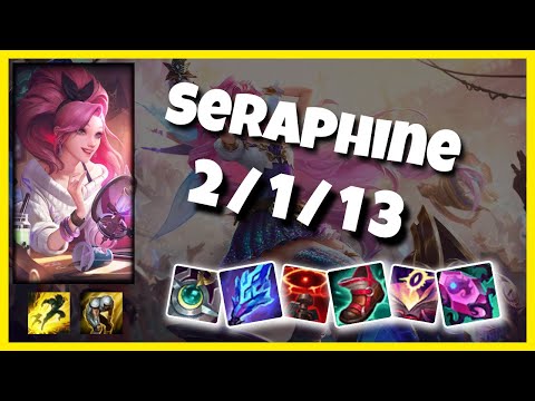 Seraphine Support 11.1 Challenger Gameplay Replay - S11 (2/1/13) - EU