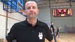 Trener koszykarek MUKS Poznań Maciej Brodziński może już myśleć o rywalizacji z GTK VBW Gdynia.