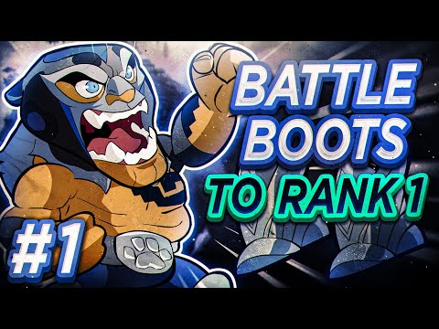 Battle Boots to Rank 1 | Unranked to Gold