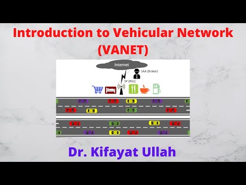 image-How does a vehicular ad hoc network work?
