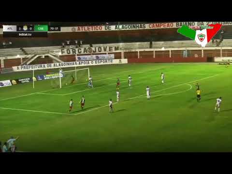 ATLÉTICO ALAGOINHAS 2X1 CSE - SERIE D - GOL VINÍCIUS VARGAS